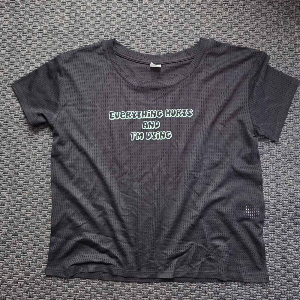 Sport-Tek Black Graphic Women's Tee